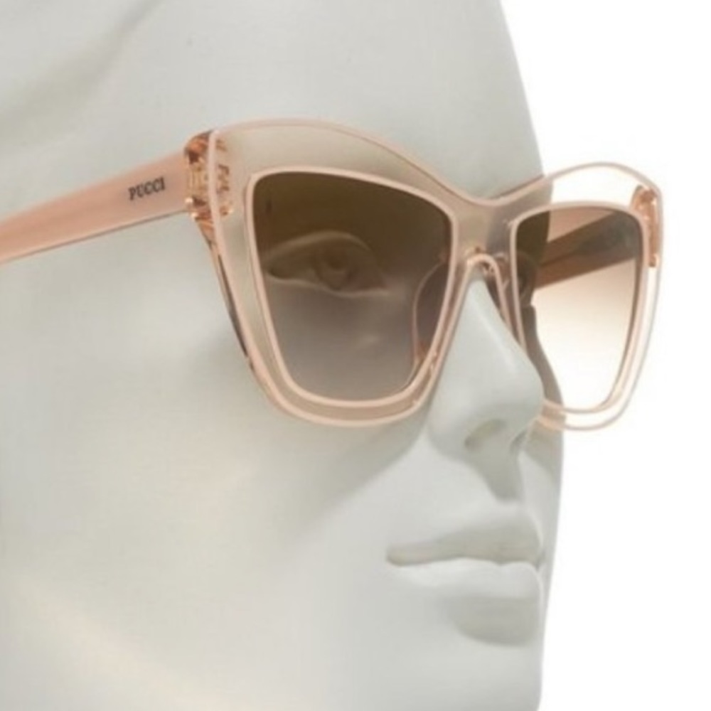 Clear nude glasses